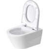 Duravit 0021690000 D-Neo Round Closed-Front Toilet Seat with Soft Close