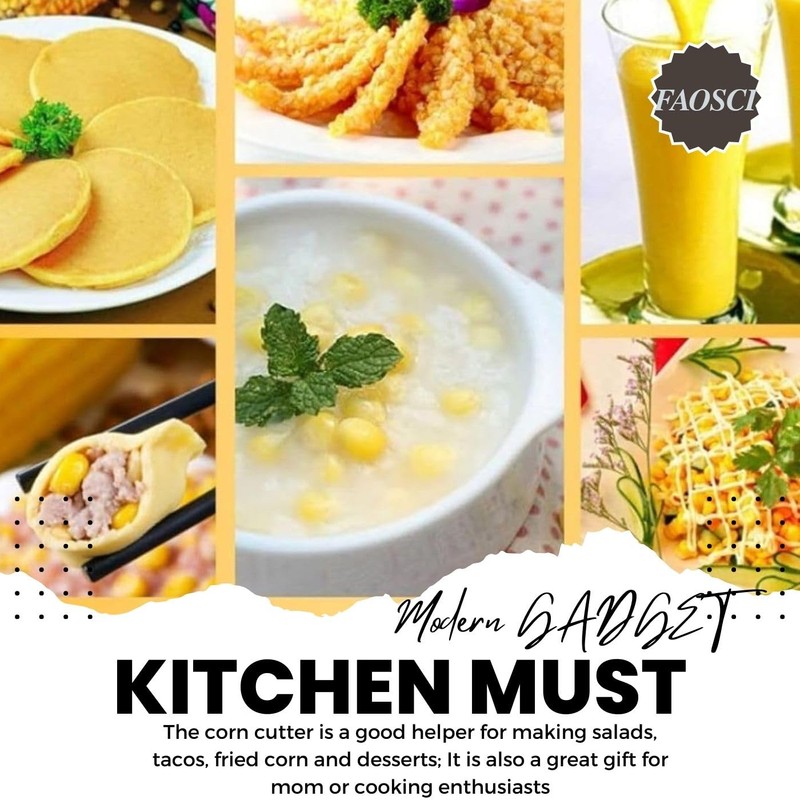 2Pcs New Corn Peeler Corn Planer for Cob Corn Kernel