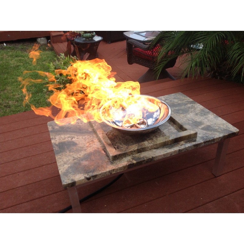 EasyFirePits CK Kit Basic DIY Build Your Own Propane Fire