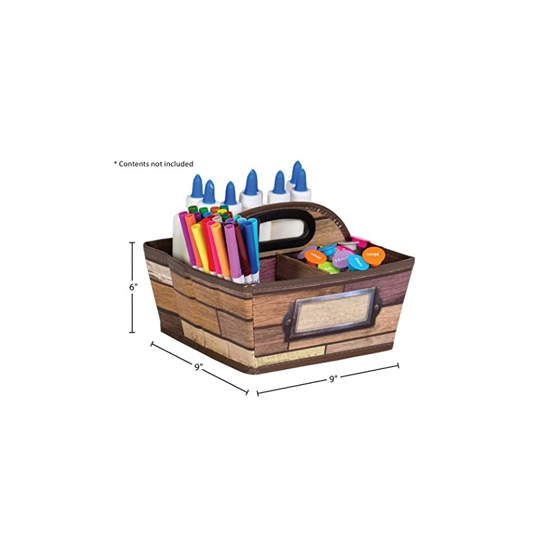 Reclaimed Wood Storage Caddy