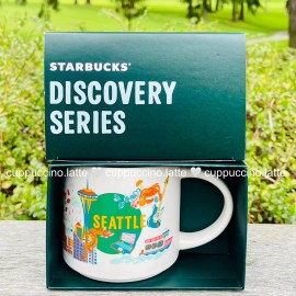 Starbucks NWT SET Starbucks 2024 Discovery Series: Seattle & Washington Graphic Mug in Box
