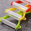 Vegetables Peeler Advanced Ceramic Peeler Plastic Handel-Sharp Rust Prevention -Set