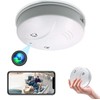 mayycinco Smoke Detector Camera WiFi 1080P Small Wireless Cameras Nanny
