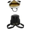 GOESUP Cute Panda Pattern Backpack Women Girls Pu Leather Small