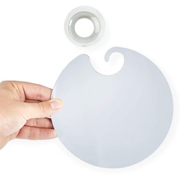 Better Living Products 13872 IMPRESS Suction Shower Fog-Resistant Mirror, Smokey Grey