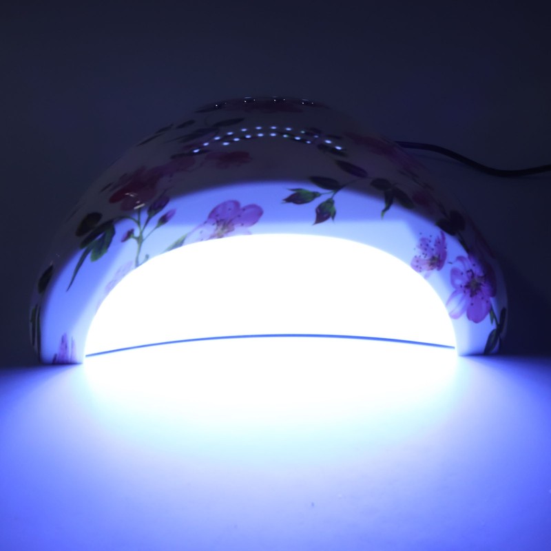 48W LED UV Nail Gel Dryer Flower Printing 30pcs Light