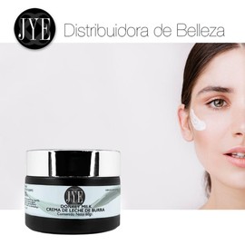 Crema de Leche de Burra JYE DONKEY MILK 60gr Natural libre de químicos, para piel rostro cuerpo manos, hidratante antiedad, textura ligera, absorción 