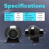 iPower 4 Inch 230 CFM Inline Duct Ventilation Fan with