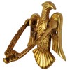 Purpledip Antique Eagle Hawk Brass Door Knocker (11593)
