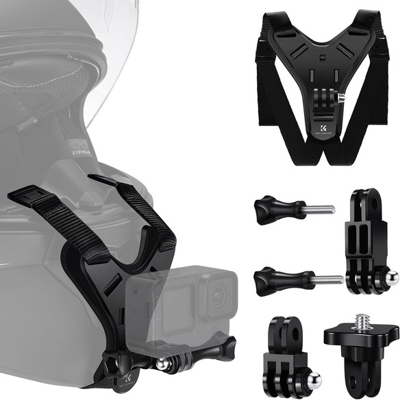 K&F Concept Action Camera Helmet Chin Mount