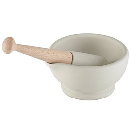 Milton Brook Unglazed Mortar and Pestle 4-1/2-Inch Diameter