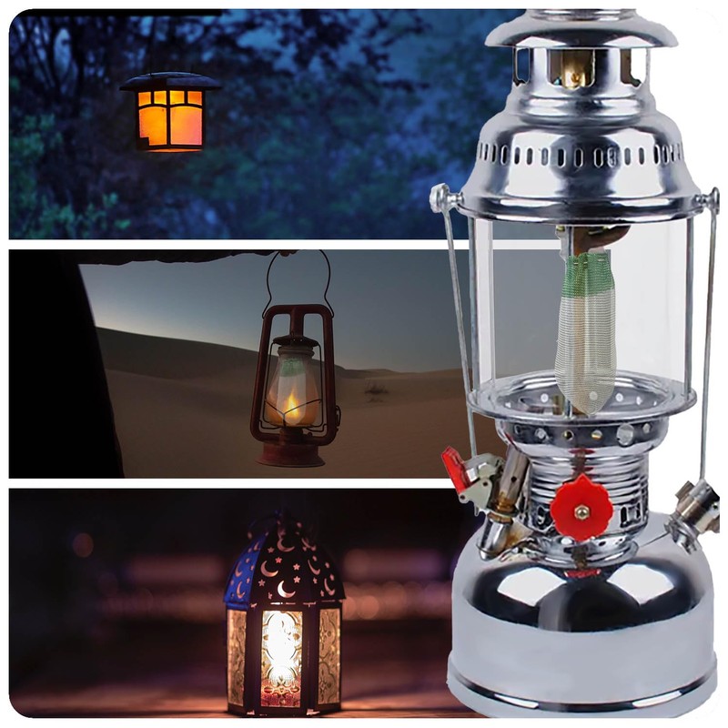 10pcs Propane Lantern Mantles String Tie Lantern Mantles for Outdoor