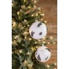 Regency International 120mm BIRCH BALL Christmas Ornaments Set/2 NEW in