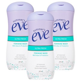 Summer's Eve Ultra Fresh Feminine Wash Feminine Cleanser, 237ml, 3 pcs / 써머스이브 울트라 프레쉬 페미닌 워시 여성청결제, 237ml, 3개