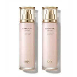 IOPE 아이오페 NEW 6세대 슈퍼바이탈 소프너 150ml x 2개 IOPE NEW 6th Generation Super Vital Softner 150ml x 2pcs