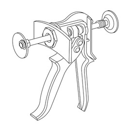 CENFORGE Cenfoge 24300 Speedy Brake Pad Spreader, Brake Pad Caliper Spreader, Brake Pad Separator Tool, 24300 Brake Pad Spreader, Compatible with Disc Brake