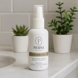 StemBiotin Boost Hair Serum by Pierina – Biotin & Amino Acid Enriched, Hydrates Scalp, Promotes Fuller, Shinier, Thicker Hair
