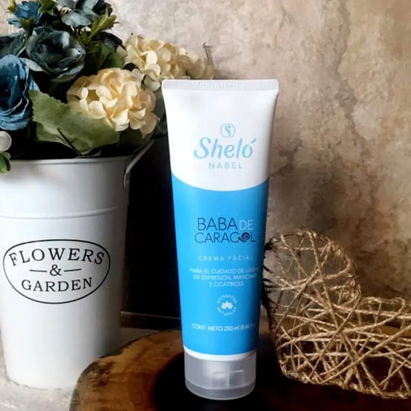 Sheló Nabel Crema Facial Baba Caracol Antimanchas Hipoale