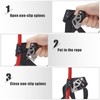 Foot climbing clamp, climbing foot lift left for mountaineering, climbing,