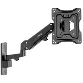 VIVO Premium Aluminum Single TV Wall Mount for 23 to 43 inch Screens, Adjustable Arm, Fits up to VESA 200x200, MOUNT-G200B