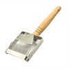 AIMALL Stainless Steel Honey Uncapping Fork with Wooden Handle Beekeeping