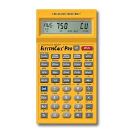 Calculated Industries 5070 ElectriCalc Pro Electrical Code Calculator