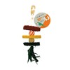 CLASSIC Little Friends Triple Loofah Nibbler Hanging Toy - 300mm