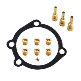 CV40 Main Jet - Slow/Pilot Jet - Gasket, for Harley Davidson Sportster XL883 XL1200 CV 40MM Carburetor Carb Jet Kit (#180 185 190 195 42 45 48)