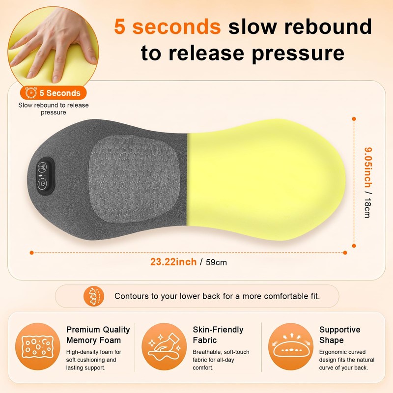 3 in 1 Triple Fusion Back Massager - FSA Eligible
