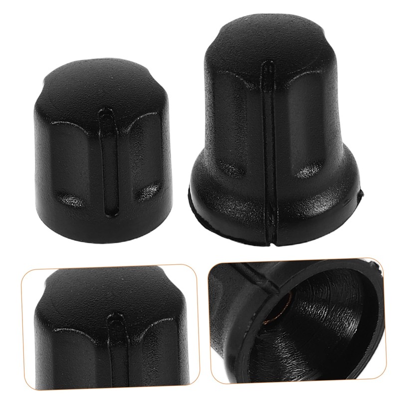 BESPORTBLE 2pcs Volume Control Knobs Rotary Knob Insert Shaft Potentiometer