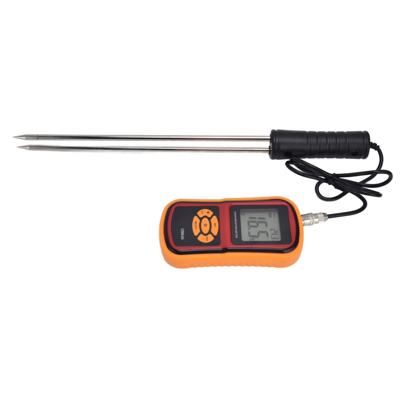 Digital Moisture Detector Portable Grain Moisture Meter LCD Hygrometer Humidity