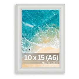 VictoR David Picture Frame White 10 x 15 cm Set of 3 Frame 14 x 17 mm Vintage A6 Picture Frame White Shabby Chic Decoration Picture Frame 10 x 15 White