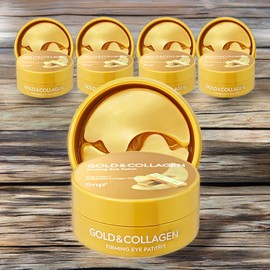 S&P Eye Area Whitening Eye Patch Gold & Collagen Firming Eye Patches 5 pieces 60 pieces / 에스엔피 눈가 미백 눈 패치 골드 앤 콜라겐 퍼밍 아이패치 5개 60개입