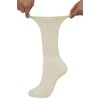 BomKinta Women Crew Slouch Socks - Retro Stylish Scrunch Short