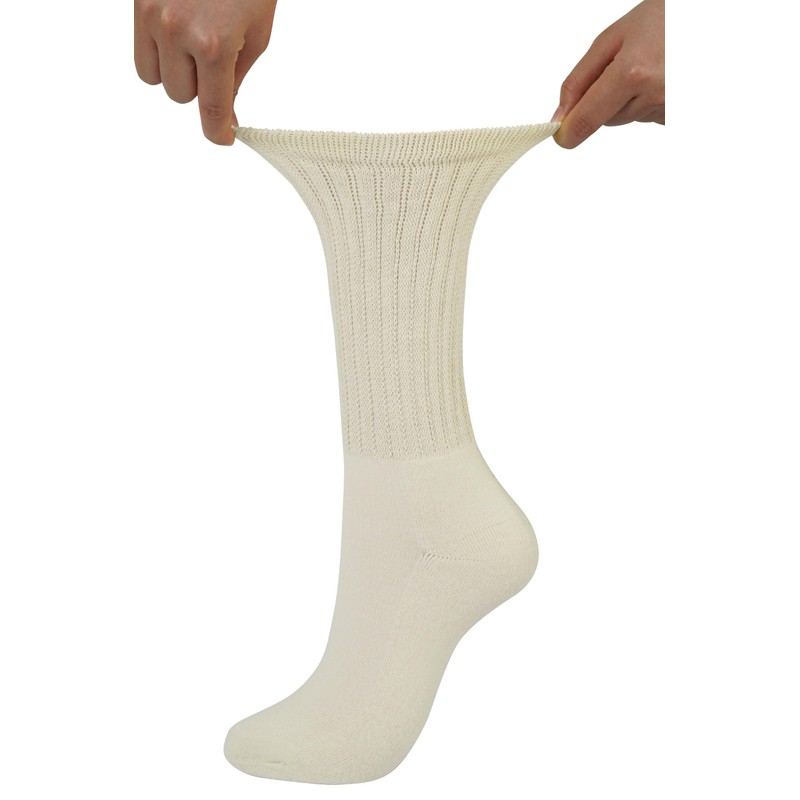 BomKinta Women Crew Slouch Socks - Retro Stylish Scrunch Short