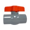 ERA SCH 80 CPVC 1-1/2 Inch Compact Ball Valve, Socket