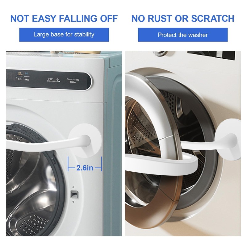 Upgraded Front Load Washer Door Prop, Easy to Use and