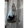 Esschert Design TH31 Thunder/Weather Glass Barometer with Cast Iron Filigree