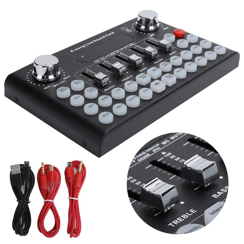 Computer Live Sound Card, Sound Card, Voice Card, Voice Change