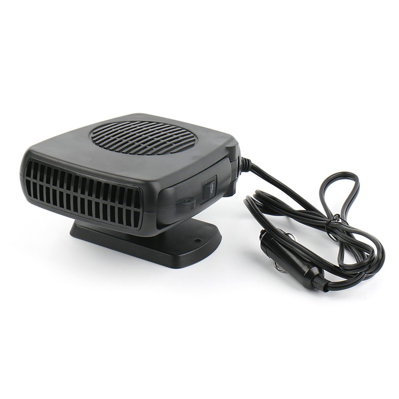 Car Heating Fan Universal Portable Plug and Play 12V Windshield