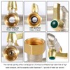 3/4 Inch Garden Hose splitter,Designed for installing multiple irrigation system