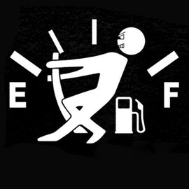 Stylish Car Decal Sticker for Vehicle Accent, Scratch Cover, Fuel Cap Tuning Sticker BL01592 Black 100ea