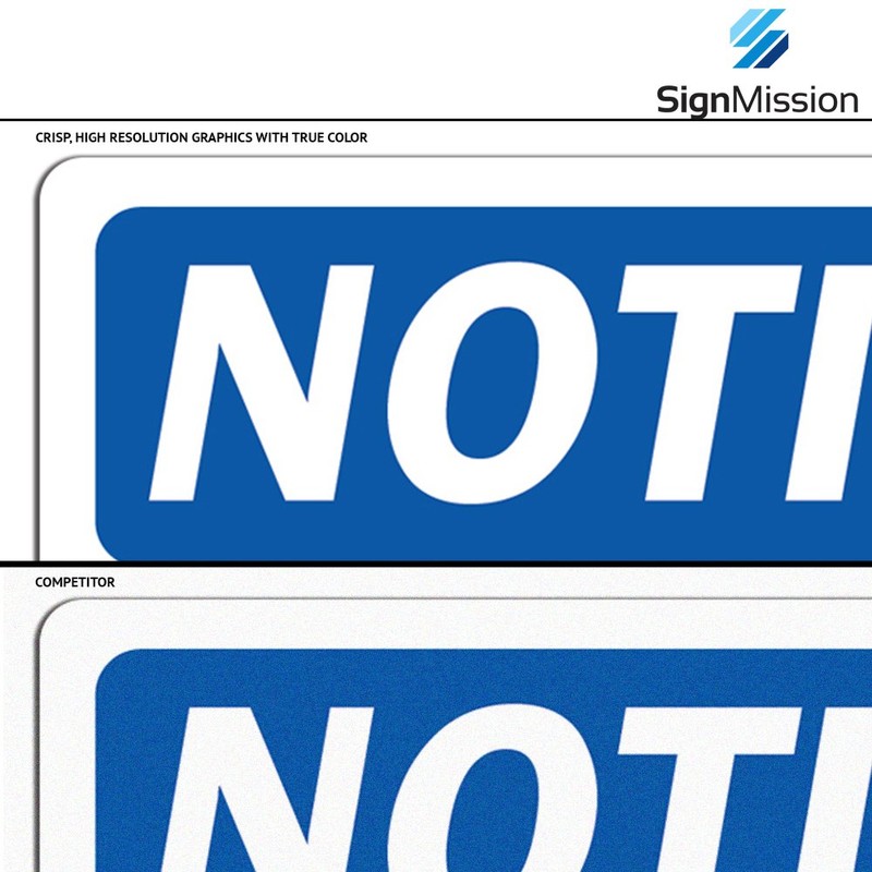 OSHA Notice Sign - No Students Permitted in This Area