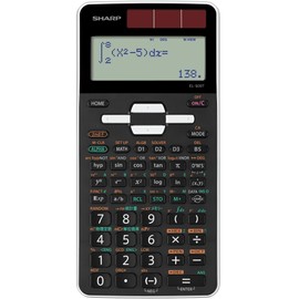 Sharp Function Calculator Pythagoras Standard Model EL-509T-WX (White)