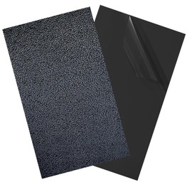 ABS Plates 3 mm Plastic Plate 30 x 20 cm Plastic Plate Black for Model Making Crafts Mudguard Home Decoration 2 Pieces (30 x 20 cm)