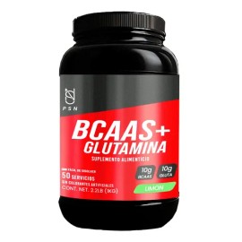 BCAA y Glutamina PSN en Polvo de 1 kg con Sabor Limón                                                                                                 