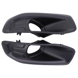 MOTOKU Front Driver and Passenger Side Fog Light Bezel Cover for Ram 2500 3500 4500 5500 2019-2024