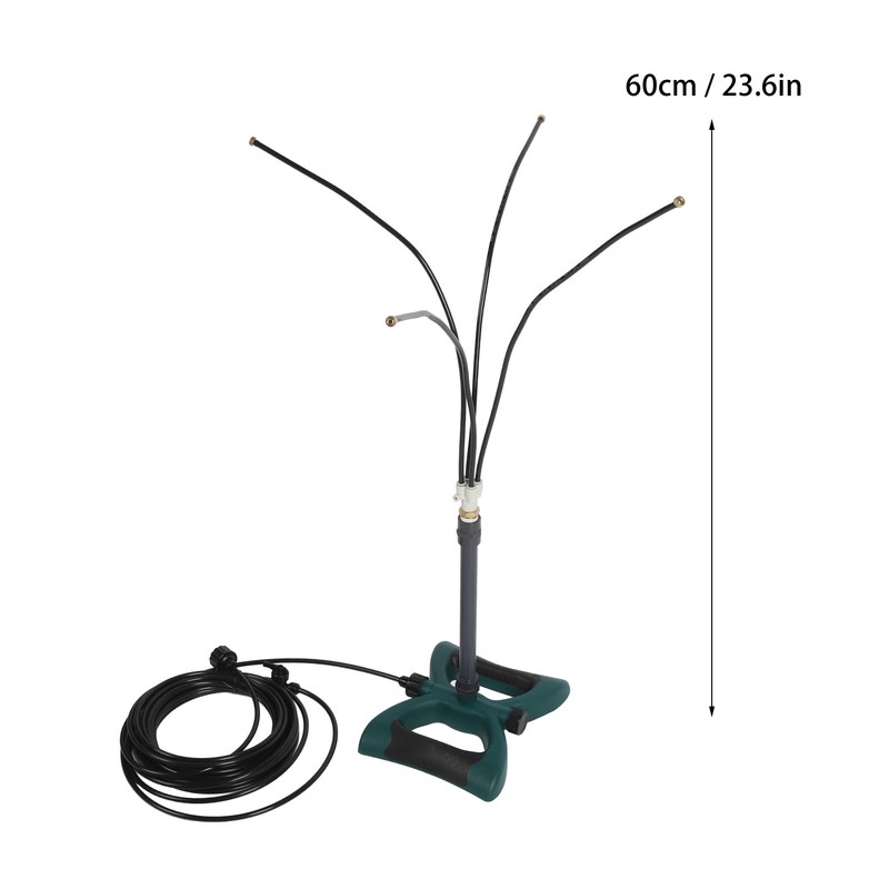 Standing Misting Cooling System Fine Spray Dust Removing Portable Stand