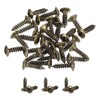 sourcing map 25pcs 3MM Electric Guitar Bass Pickguard Screws Scratch