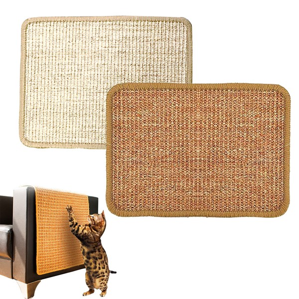 Cat Scratching Mat 30 x 40 cm Natural Sisal Cat